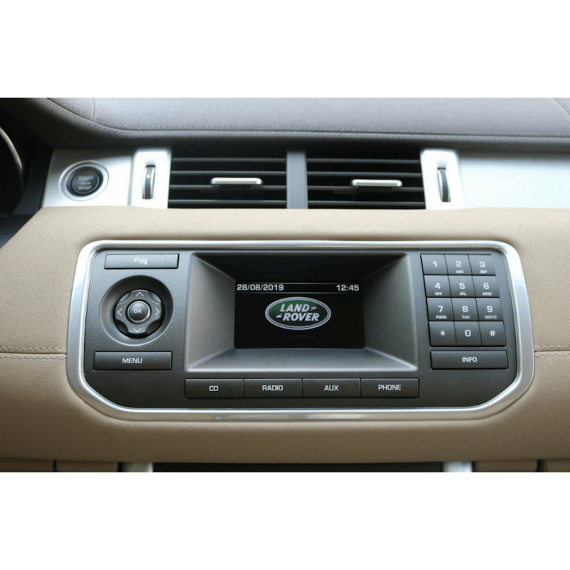 CarPlay Android Auto Screen Range Rover Evoque