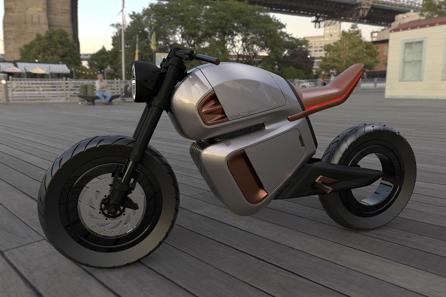 NAWA Racer, an emotorcycle with ultracapacitors has 300km of range