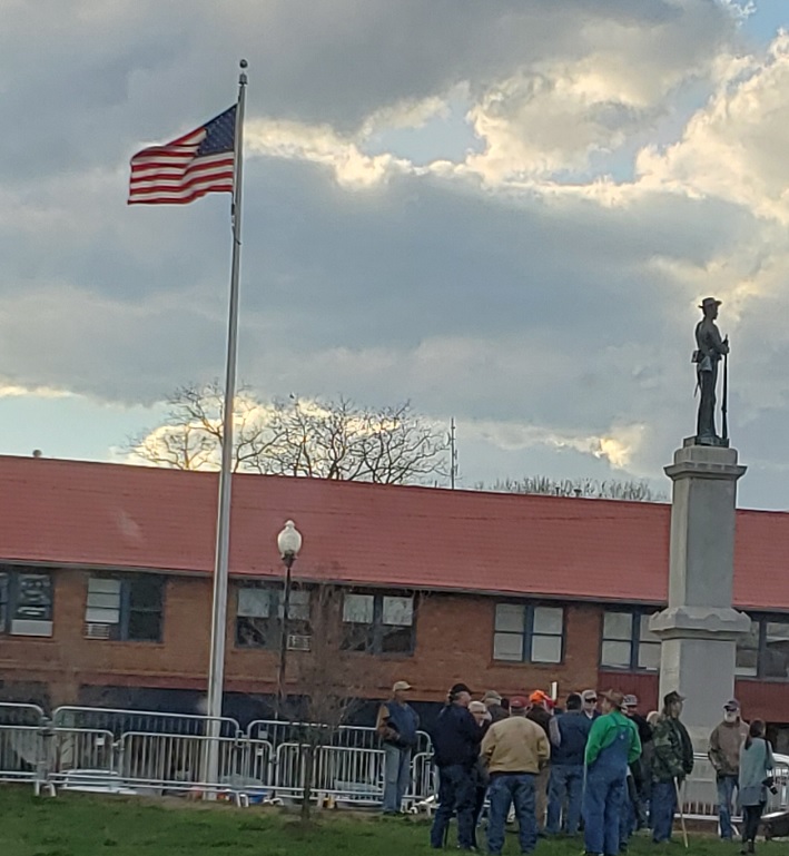 No Protest at Pittsboro’s Confederate statue March 2019