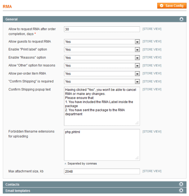 A quick review of RMA extension by aheadWorks