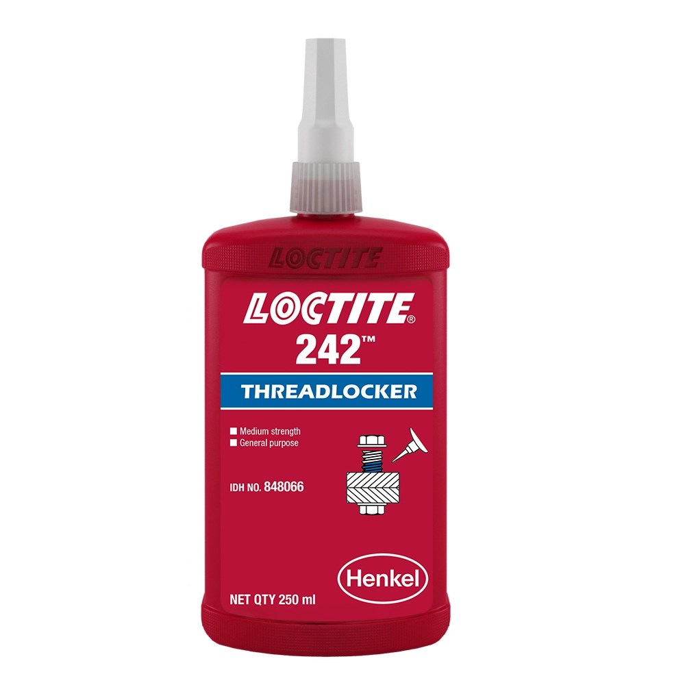 Loctite 242 Threadlocker Medium Strength, 250ml
