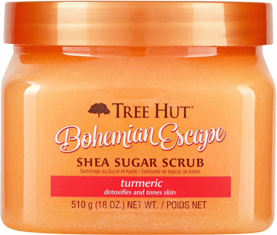 Tree Hut Bohemian Escape Sugar Scrub (Tumeric) ingredients (Explained)