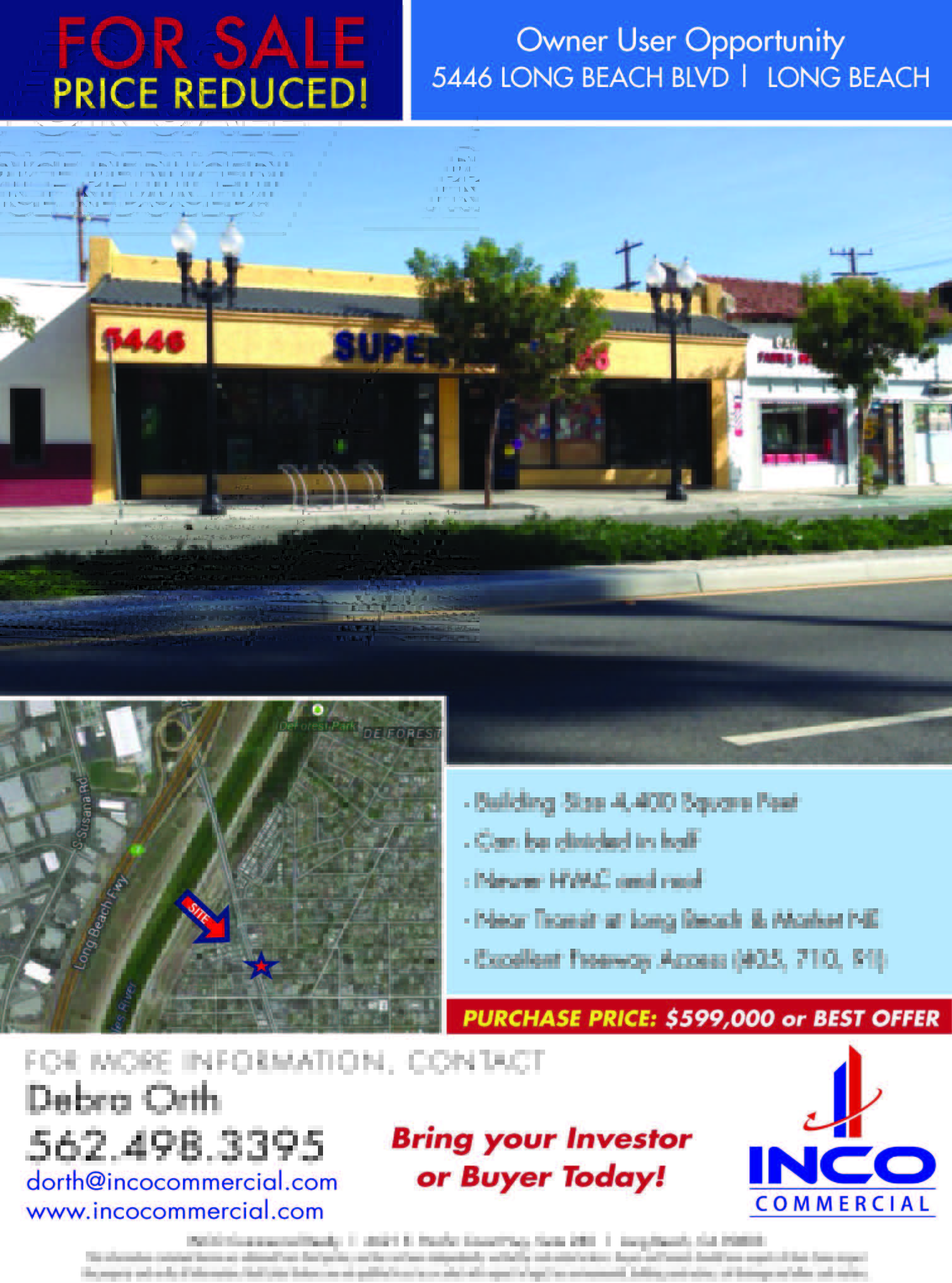Recent INCO Commercial Property FOR SALE INCO Commercial