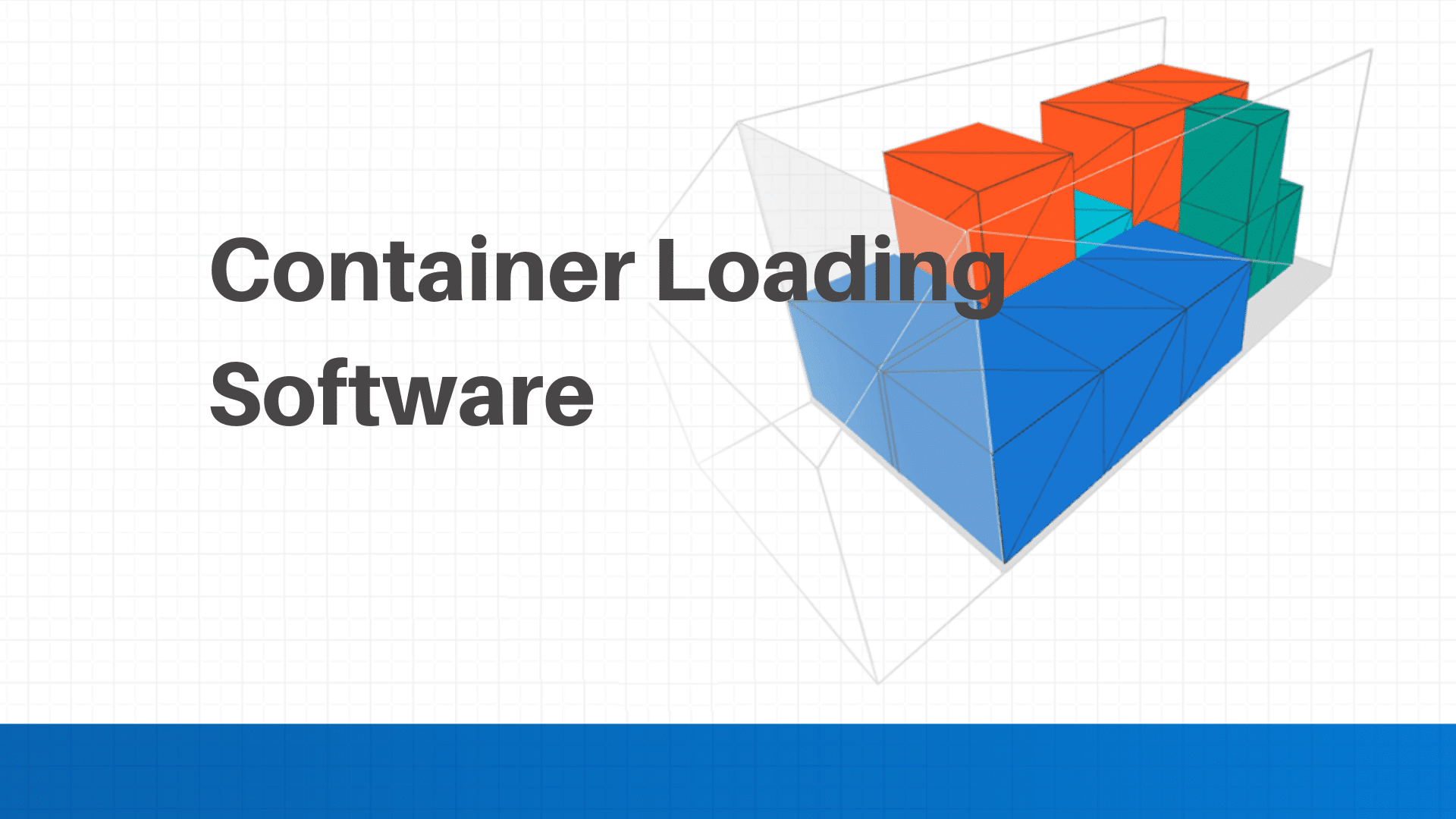 Container loading software for loading plan and calculations. IncoDocs