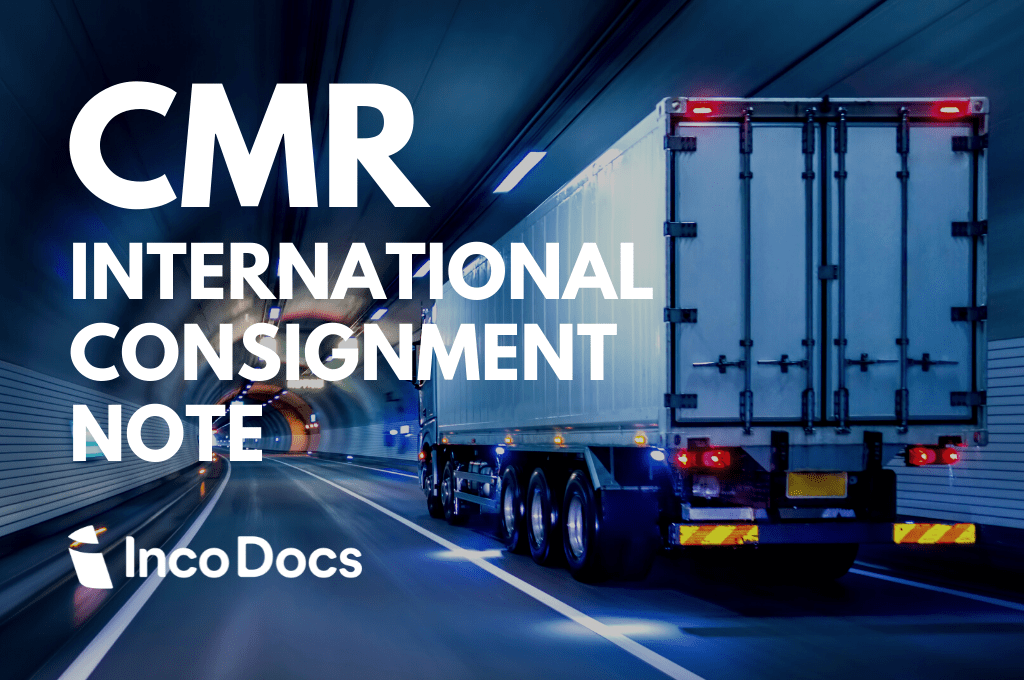 Create and Download a CMR Consignment Note for International Road