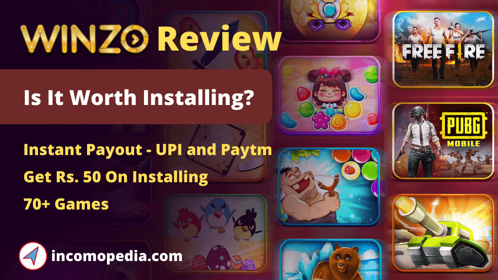 Winzo Review Real or Fake Get Rs. 50 on Installing Instant Payout