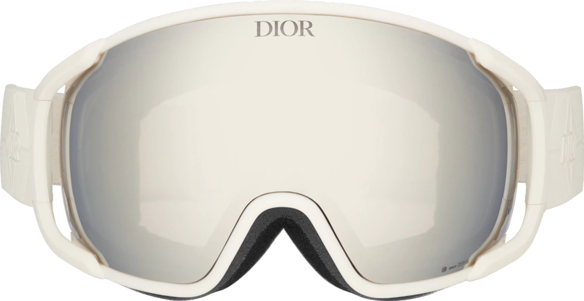 Dior x POC White Ski Goggles INC STYLE