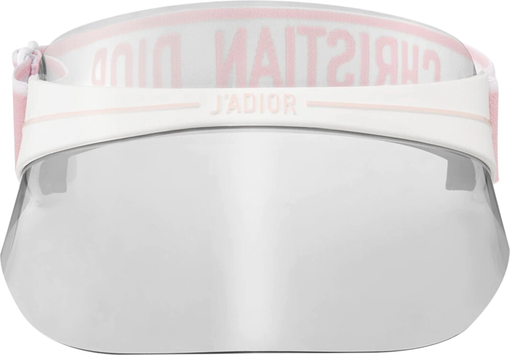 Dior White & Pink Visor INC STYLE