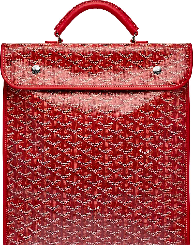 Goyard Red 'Saint Leger' Backpack INC STYLE