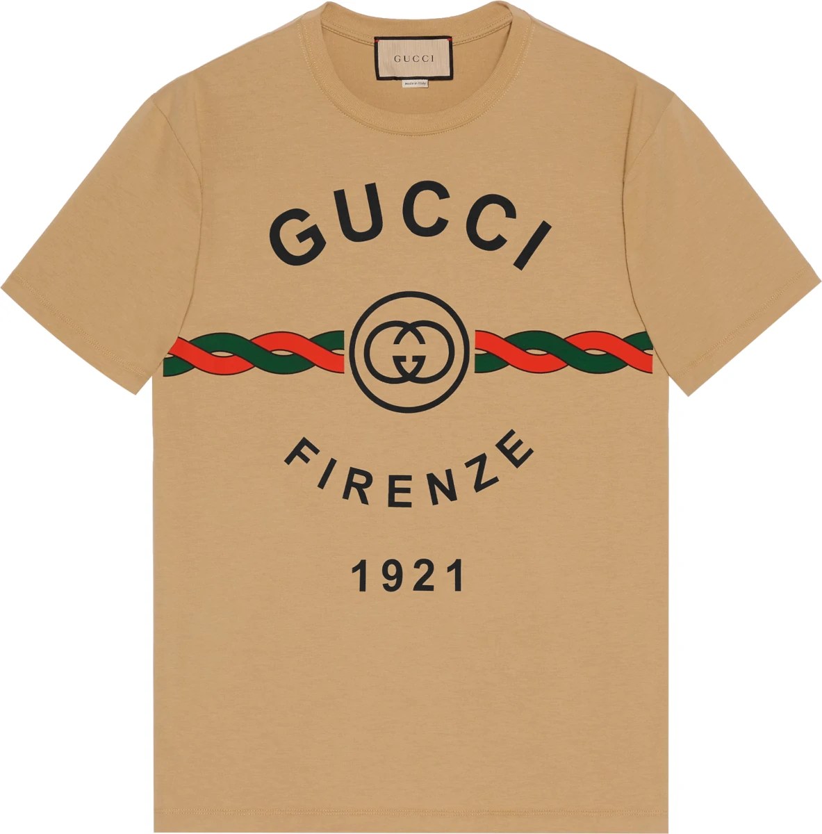 Gucci Beige 'Firenze 1921' TShirt INC STYLE