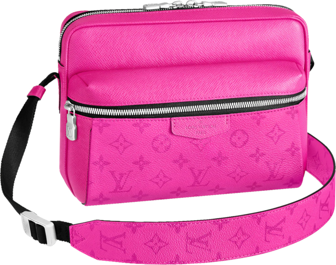 Louis Vuitton Neon Pink 'Outdoor' Messenger Bag INC STYLE