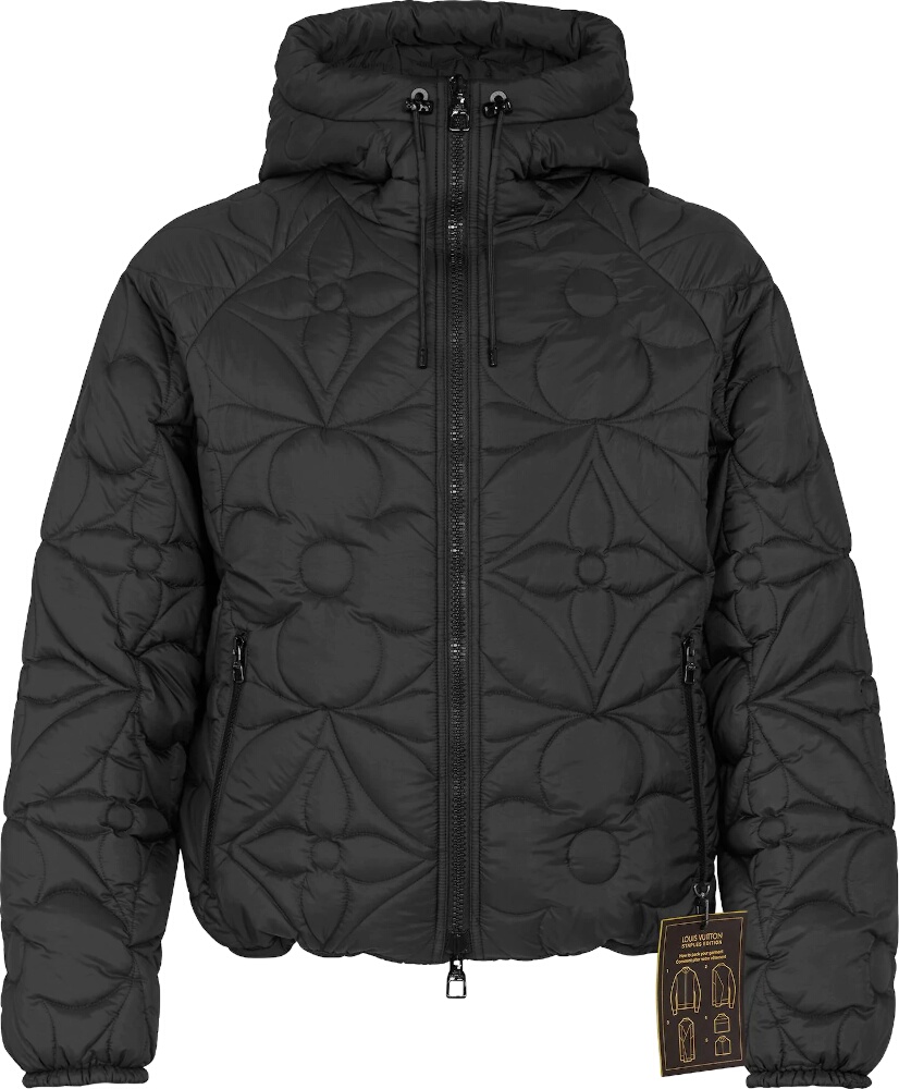 Black Monogram Louis Vuitton Jacket