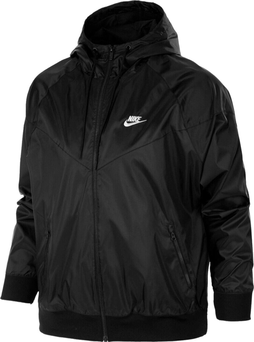 Nike Sportswear Black 'Windrunner' Jacket INC STYLE