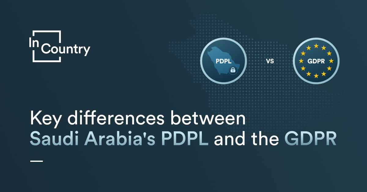 Key differences between Saudi Arabia's PDPL and the EU’s GDPR InCountry