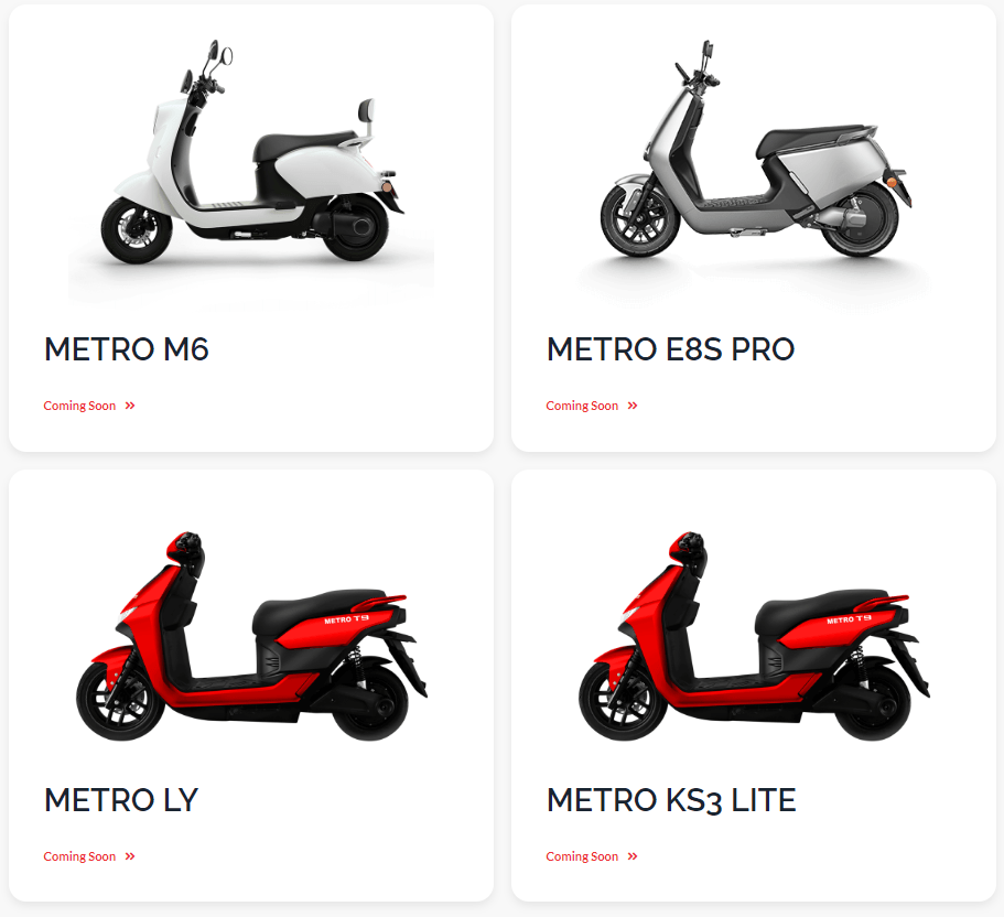 Metro Launches T9 Electric Scooter in Pakistan INCPak