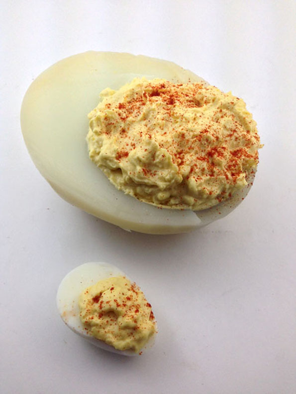 The Ultimate Deviled Ostrich Egg Is Equal To 24 Regular Ones