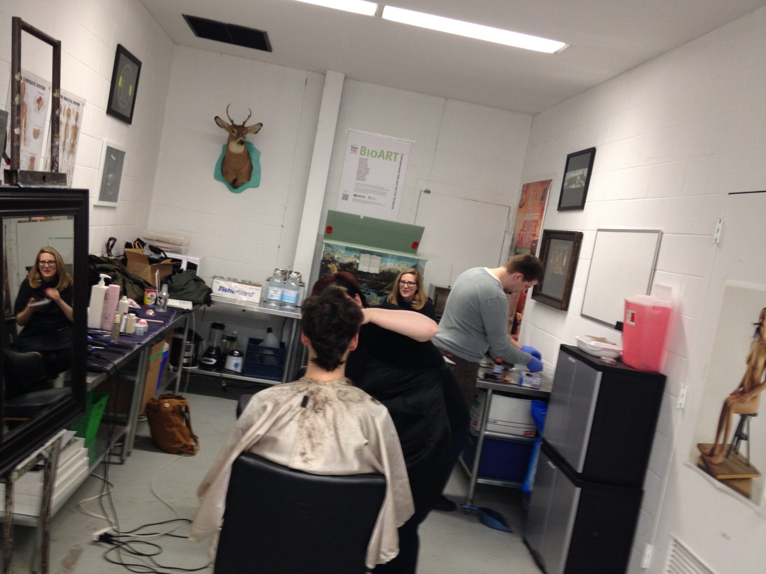 Parlor PopUp Hair Salon INCUBATOR art lab