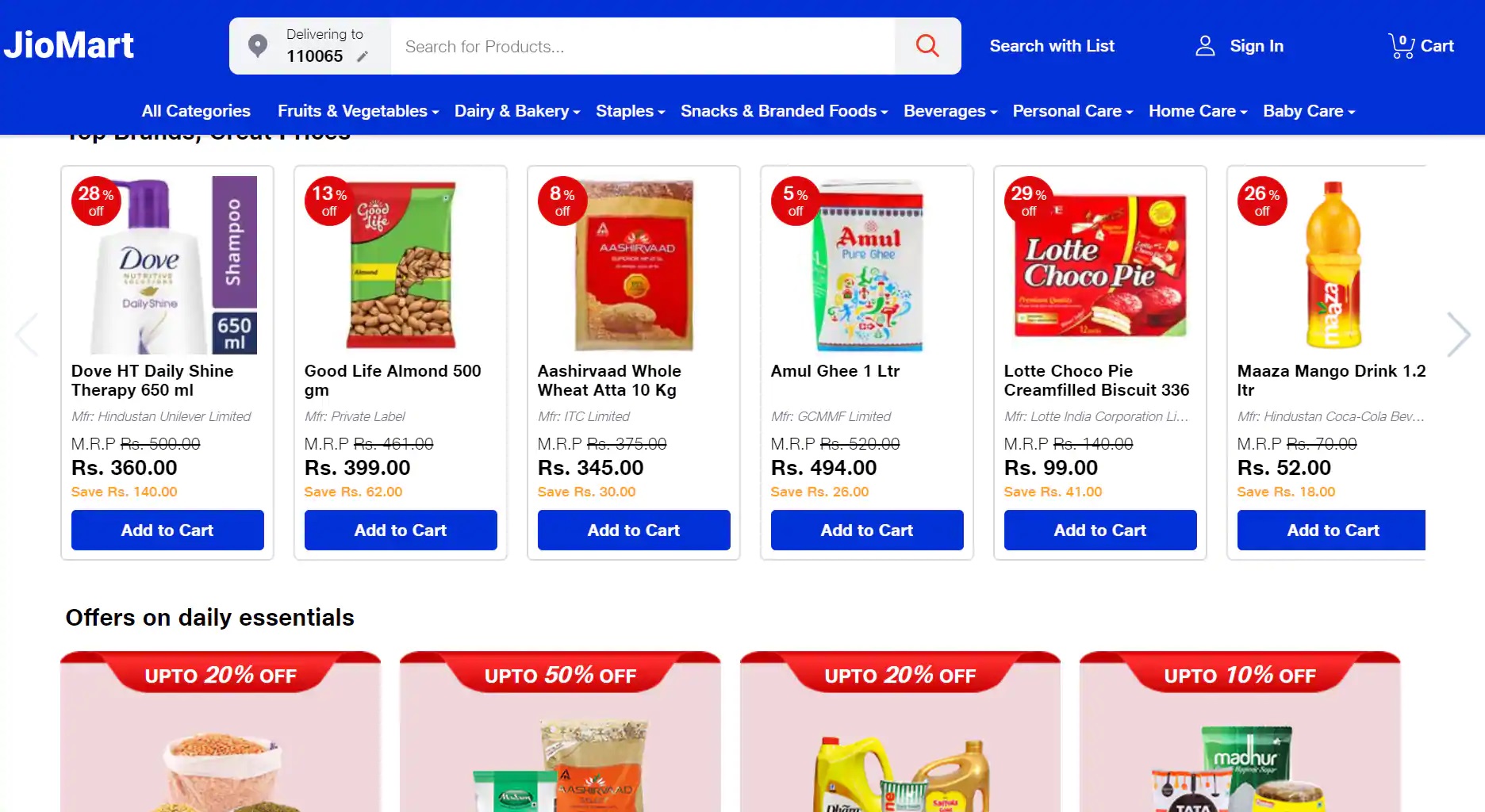 Reliance JioMart goes online Incubees