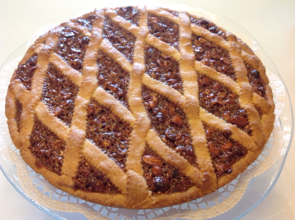 Crostata Di Frutta Secca Caramellata In Cucina Con Lilly