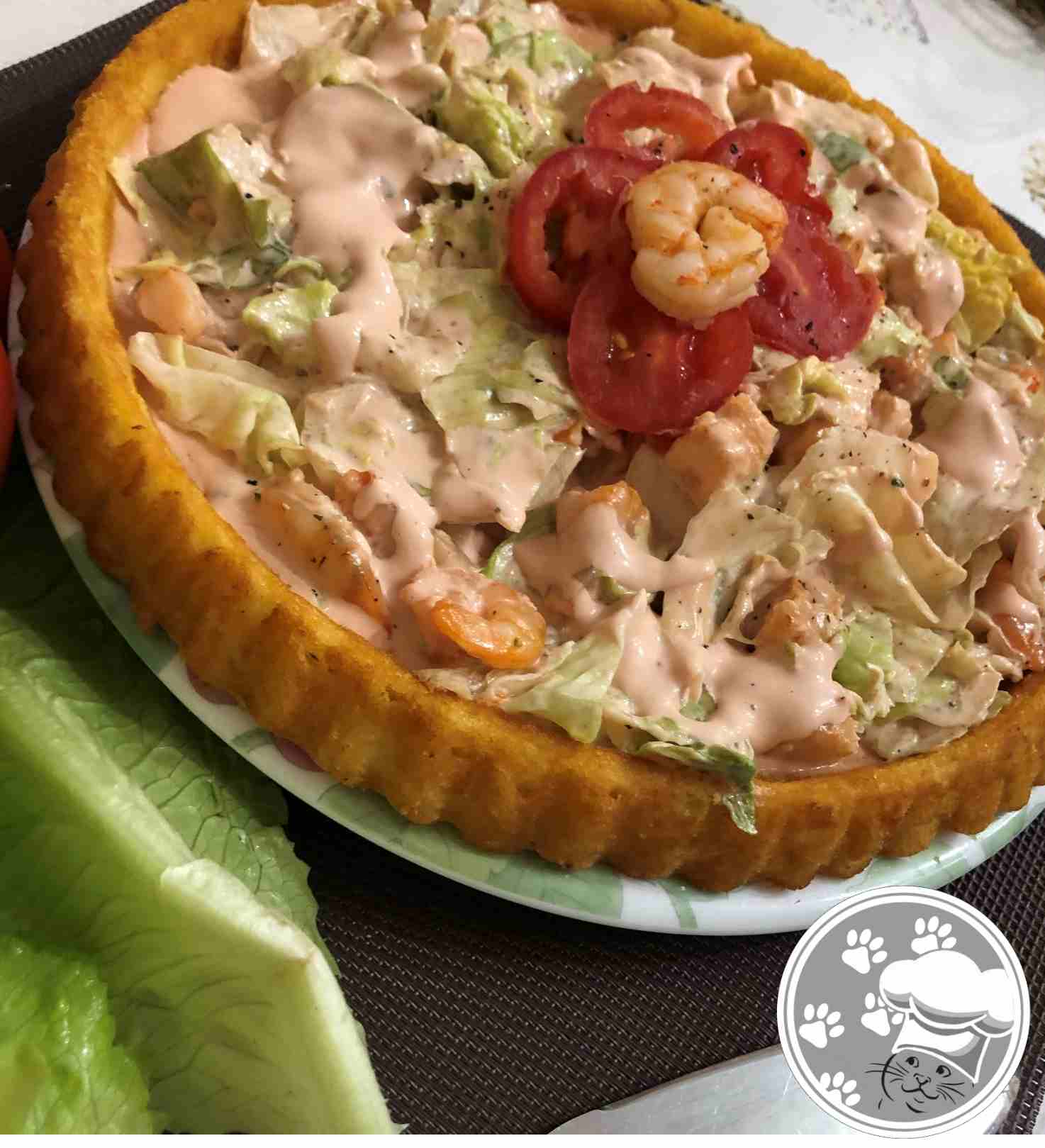 Crostata Morbida Con Gamberetti In Salsa Rosa In Cucina Con Penny