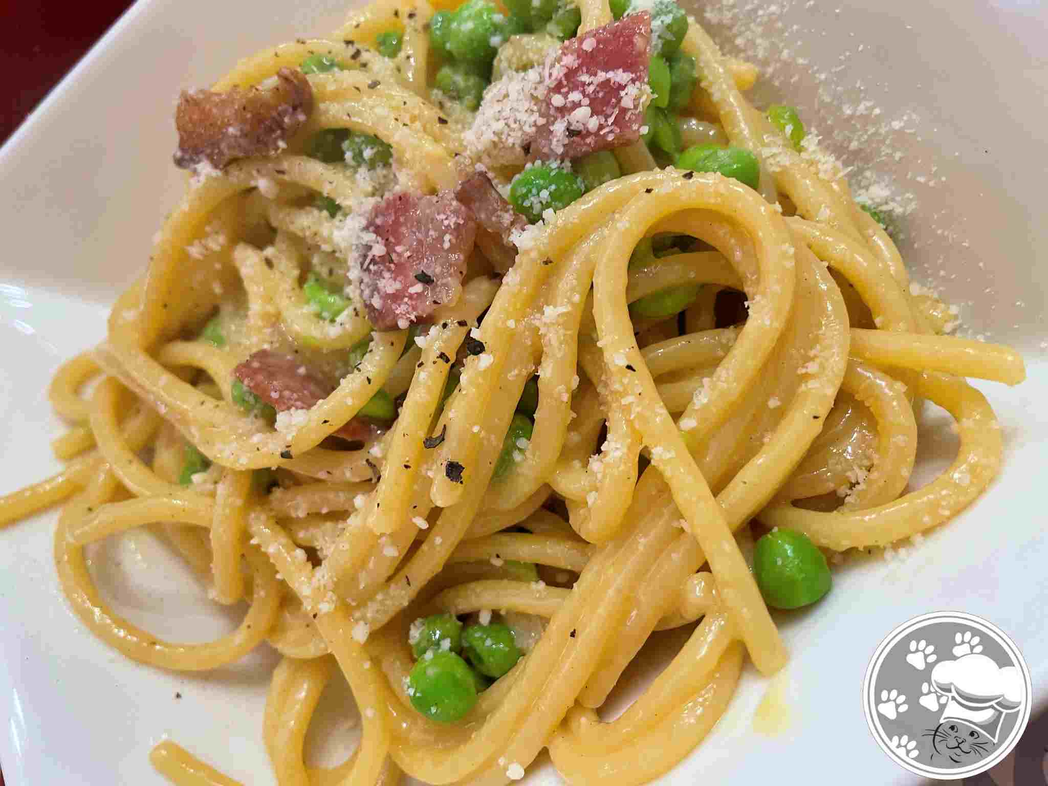Spaghetti alla “carbonara” di piselli In cucina con Penny