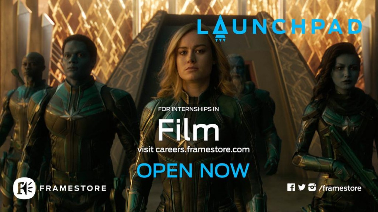 Framestore offers students the opportunity to work alongside our