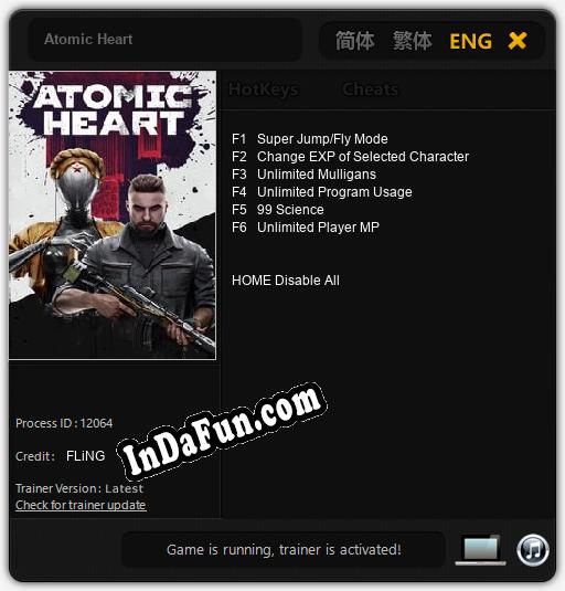 Atomic Heart: TRAINER AND CHEATS (V1.0.30) » Free Download PC Games