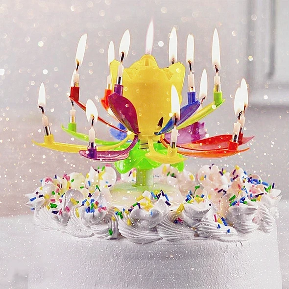 Magical Birthday Candle indch