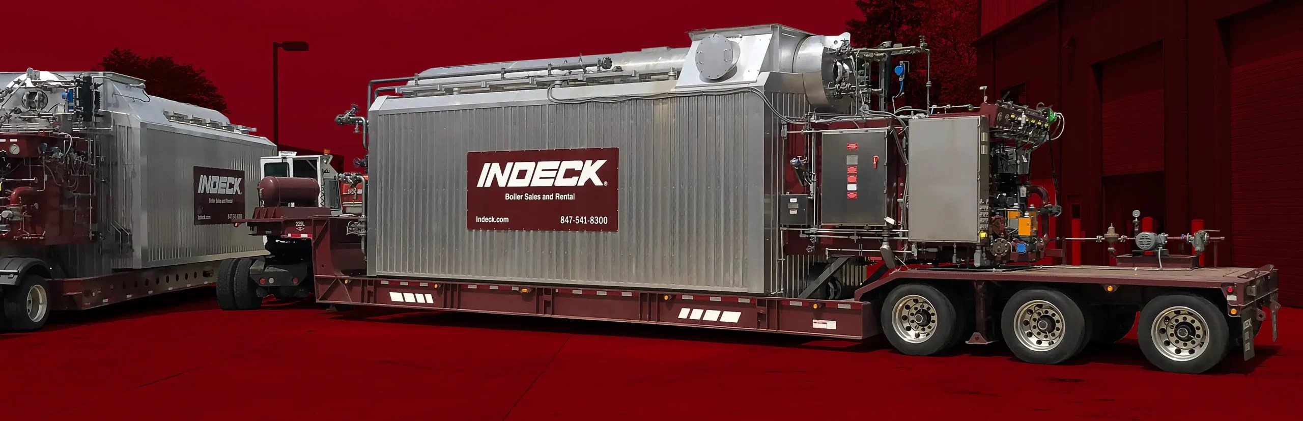 TrailerMounted Boilers Indeck Power Equipment Company