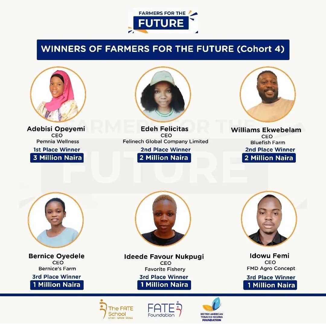 BATN Foundation Empowers Young Agripreneurs With N10m Grant