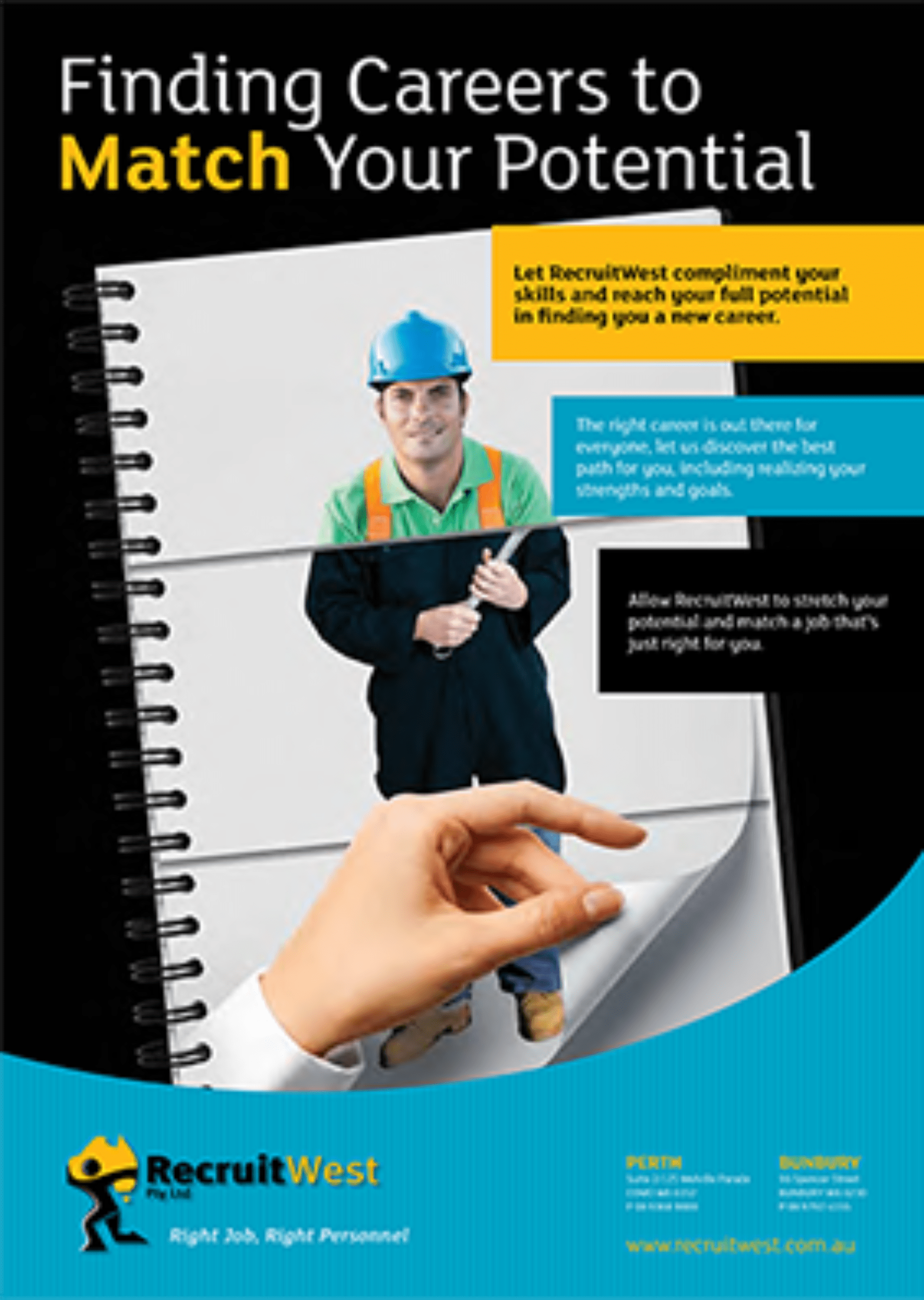 Recruitwest Recruitment Campaign Indepth Design