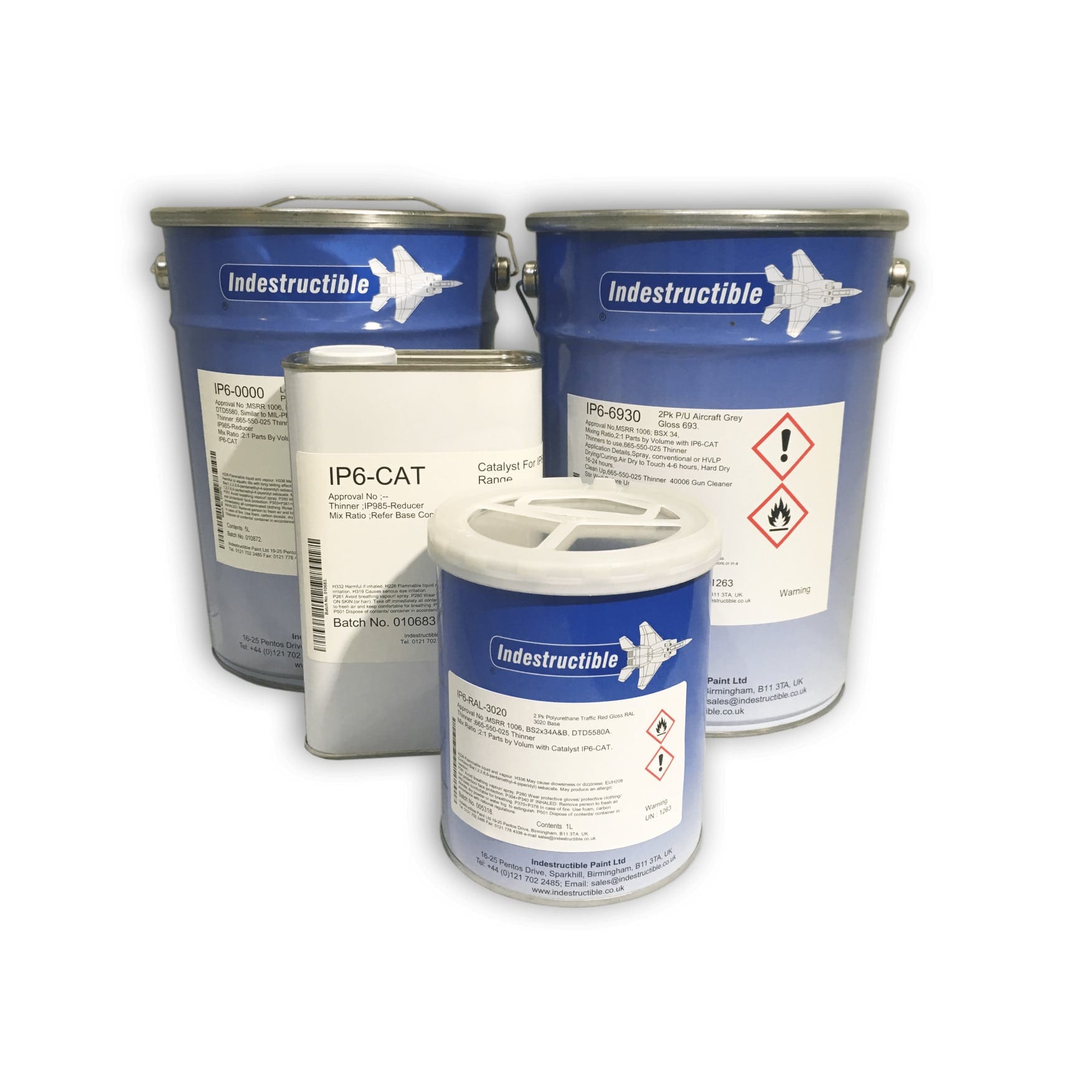 IP6 Range 2 PK Low VOC Polyurethane Finish