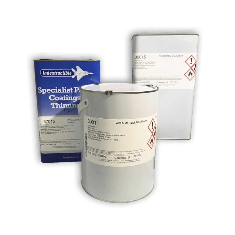 30000 Range Air Drying Cellulose Finish Indestructible Paint Inc.