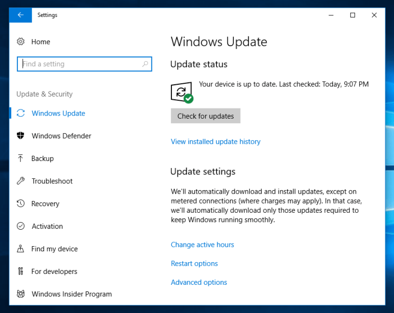 How to manually download and install Windows 10.