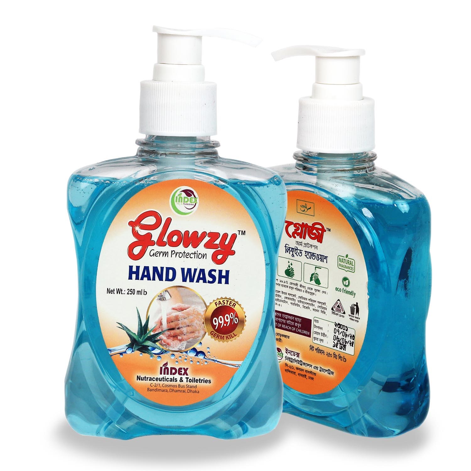 Glowzy Hand Wash 250ml INDEX