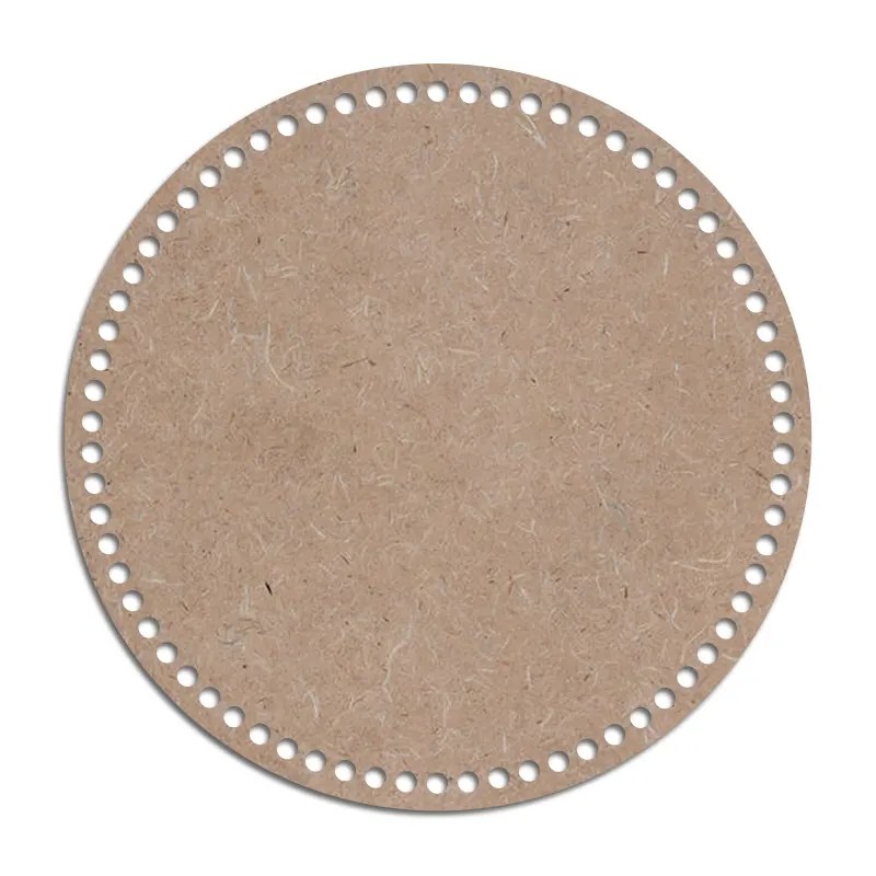 MDF DIY Blank Crochet Base Plate DIY Art Supplies & Craft Materials