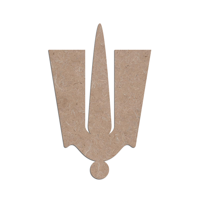 Venkateshwara Namam MDF Cutout DIY Art Supplies & Craft Materials