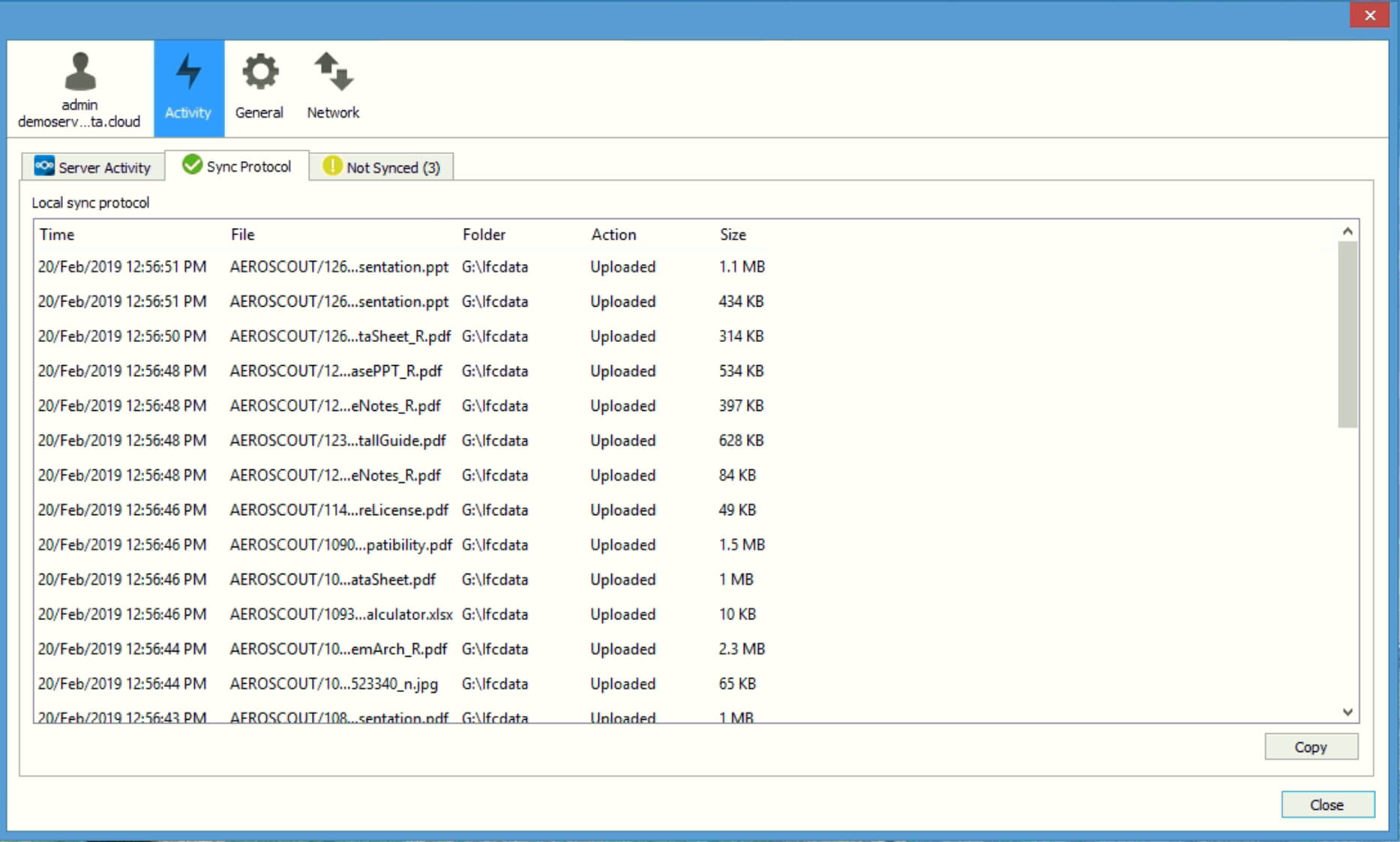 India File Cloud Storage and Sync File Sharing, Desktop Sync, Windows