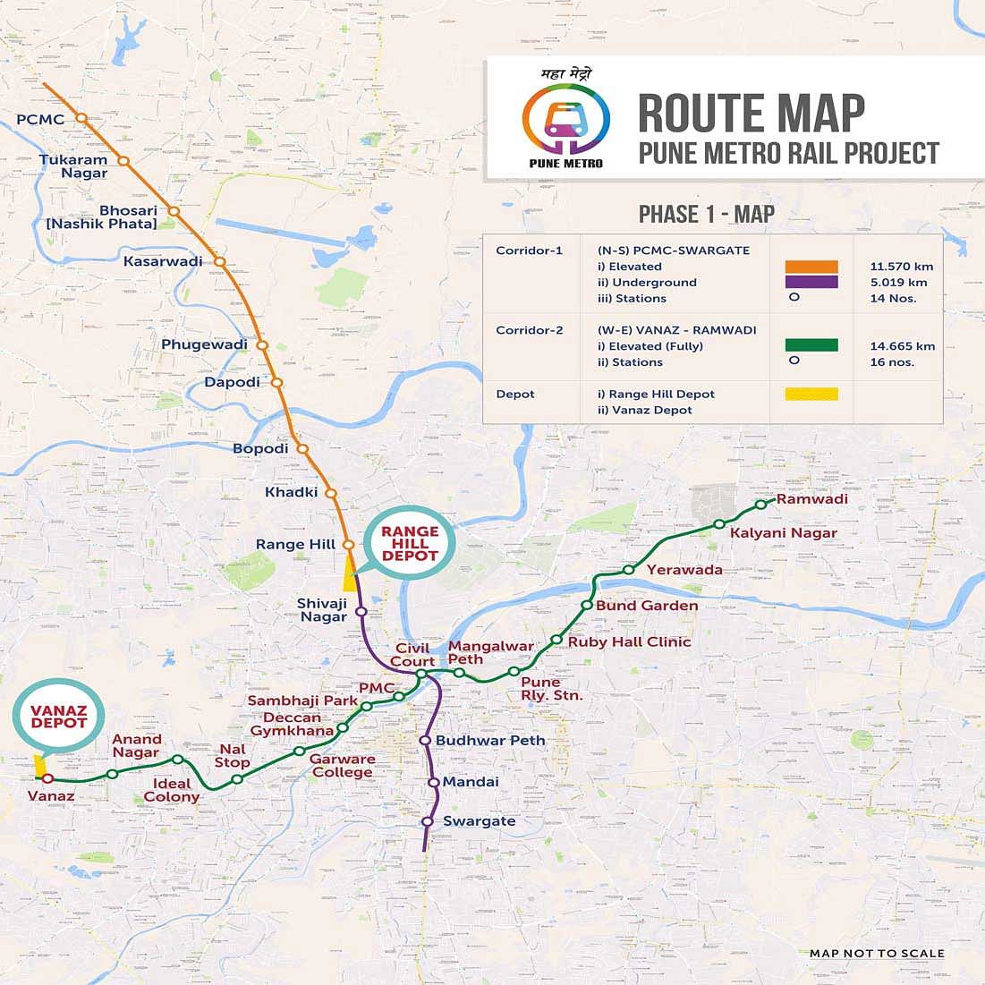 Pune Maha Metro Prepares For Launch Of Ten New Metro Stations With