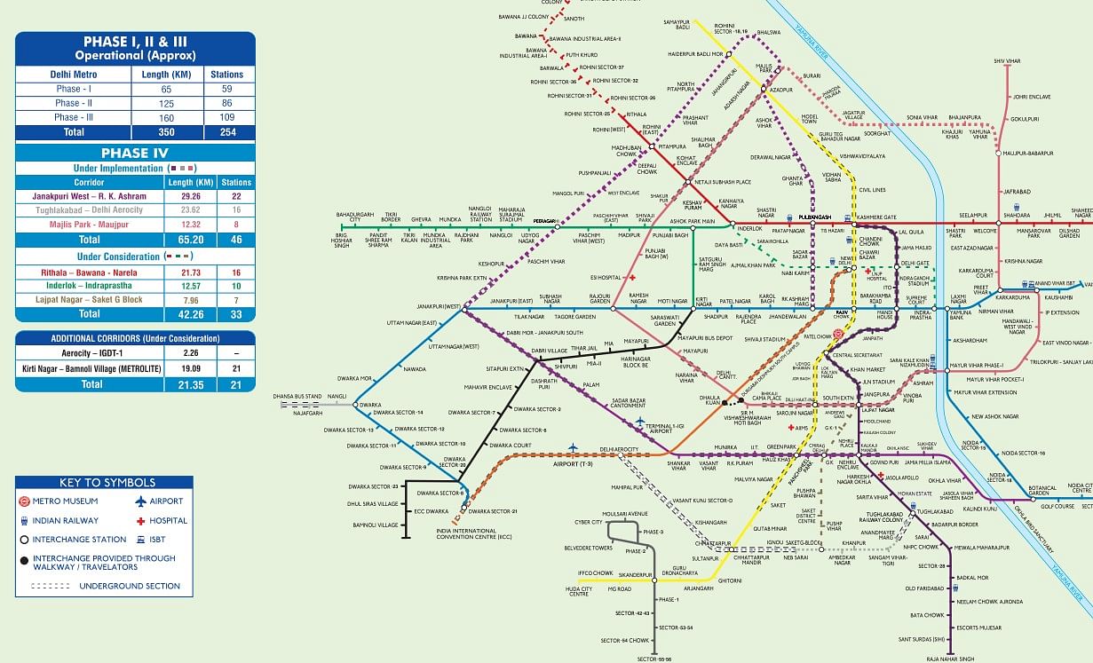 Delhi Metro Phase4 New Expansions Set To Provide Maximum Connectivity With 11 Interchange