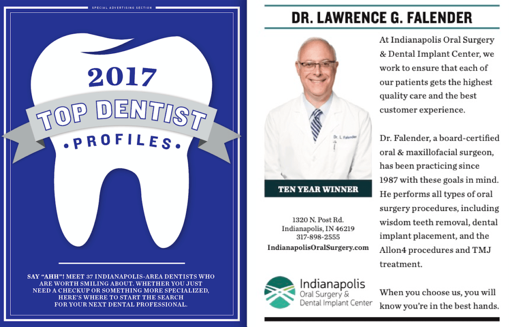 Lawrence G. Falender, DDS Indianapolis Oral Surgery & Dental Implant