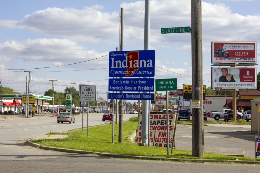 Nobody knows exactly where the IndianaMichigan border is, but a new