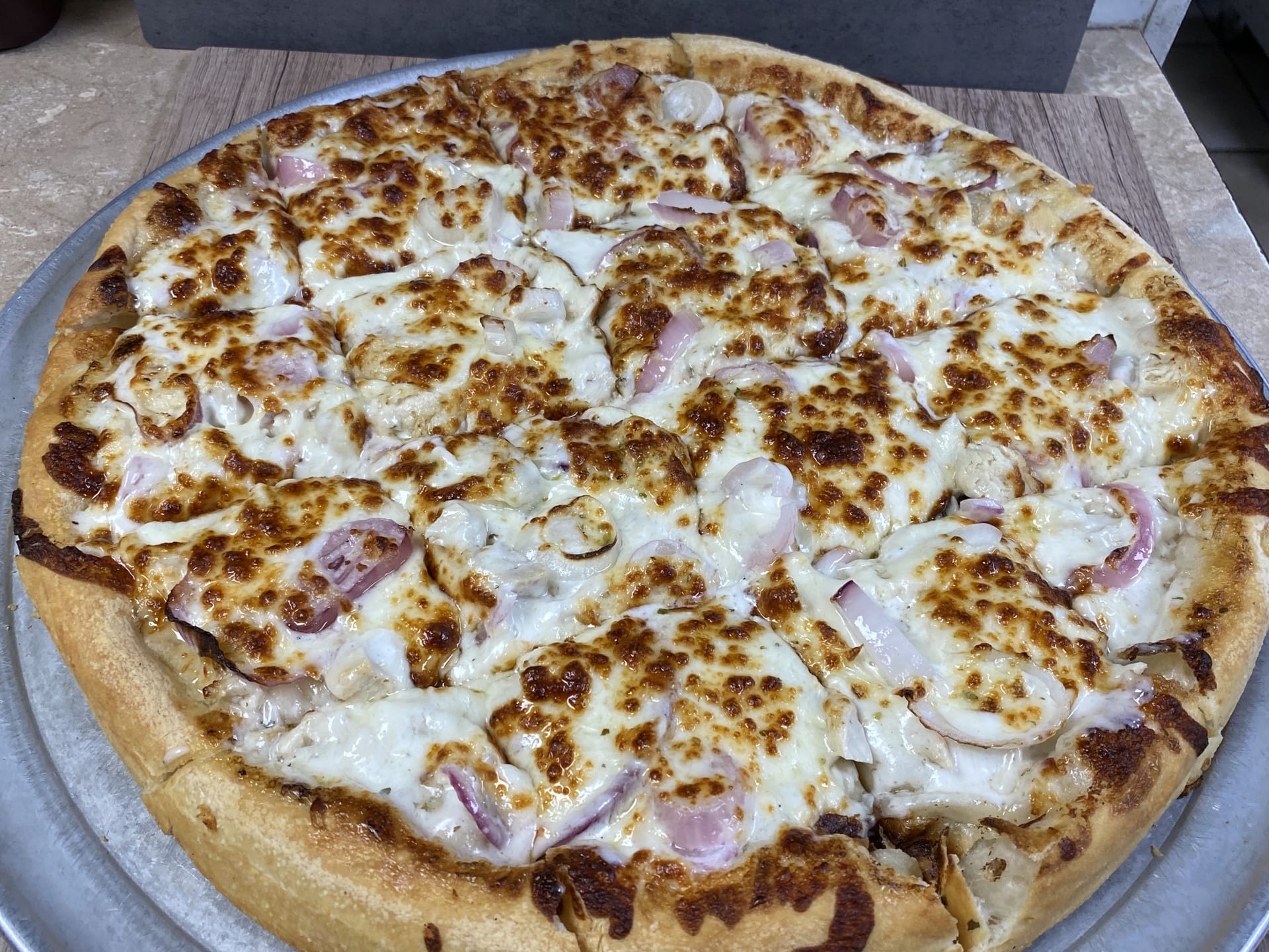 Chicken & Ranch Pizza Papa's