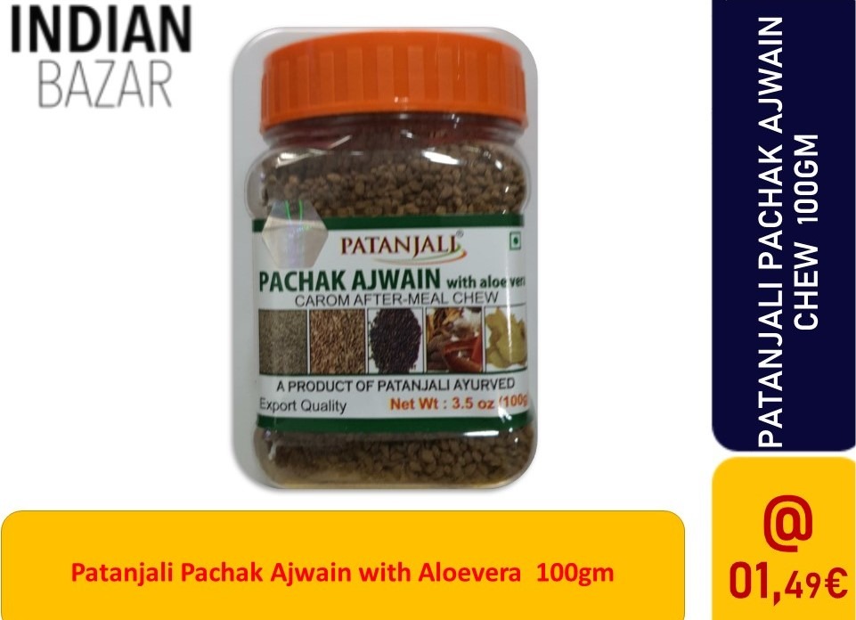 PATANJALI PACHAK AJWAIN CHEW 100GM Indian Bazar