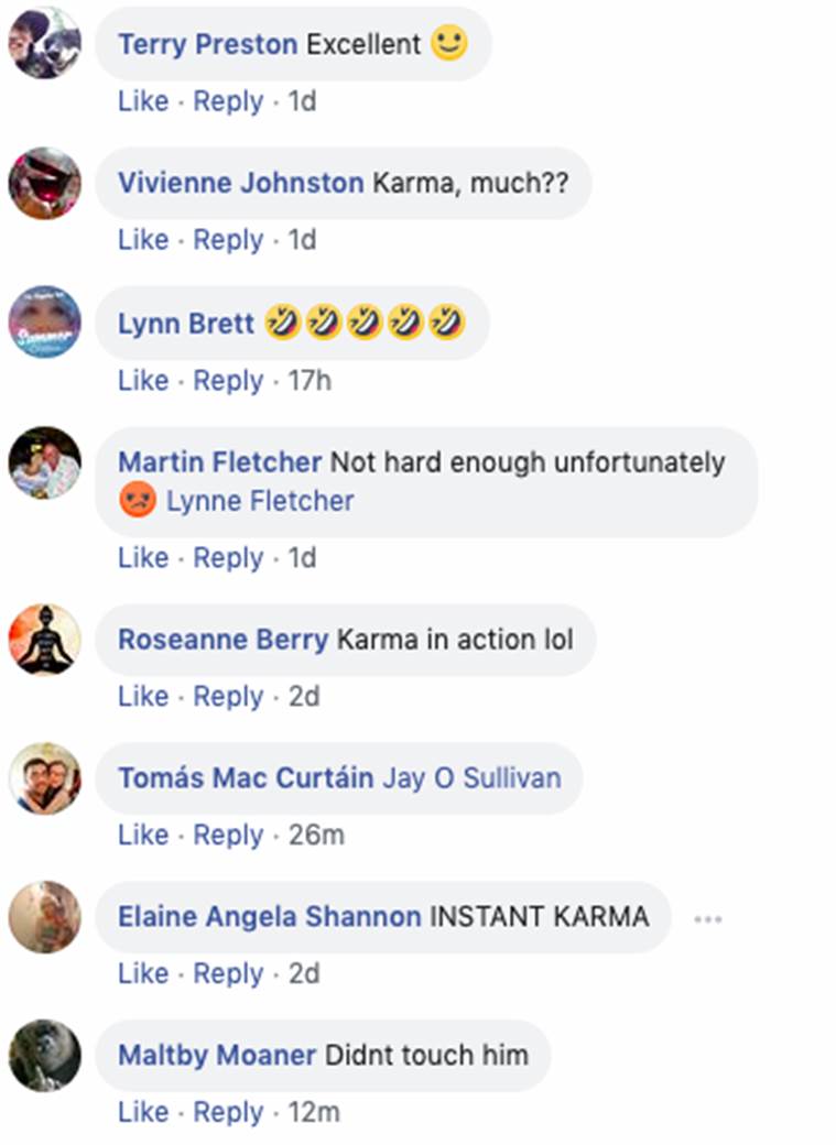 ‘Instant karma’ Man throws brick at car’s window, it bounces back and