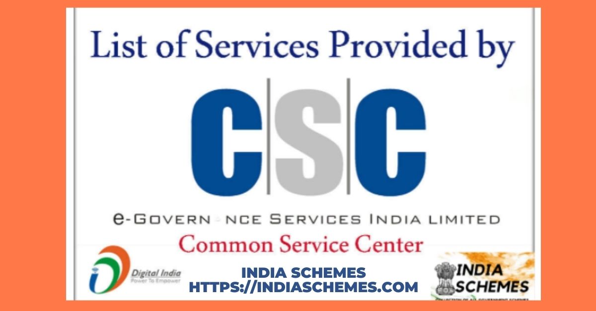 Services Provided By CSC 2020