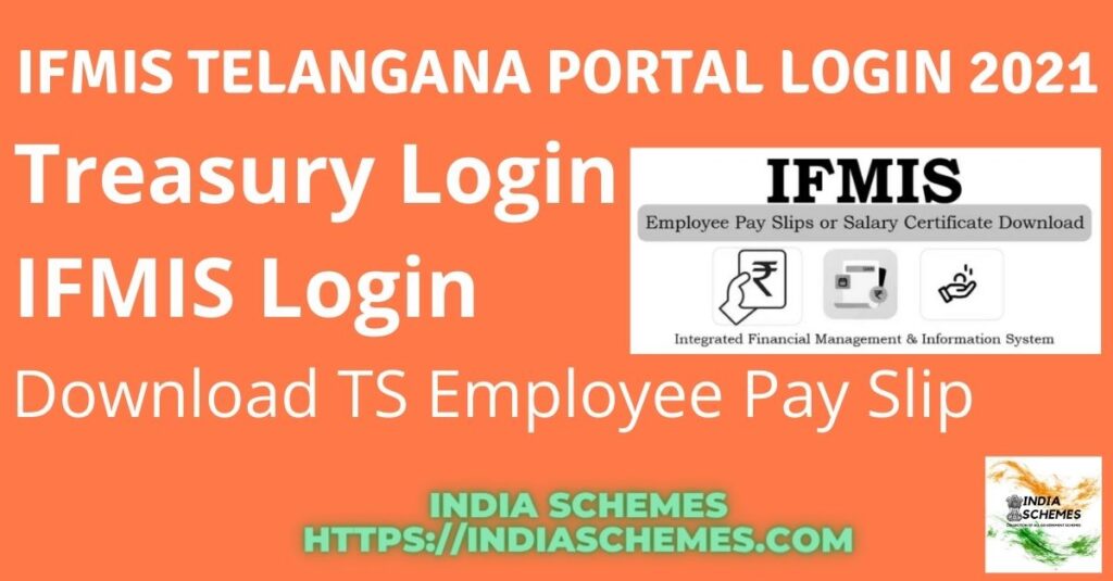 IFMIS Telangana Portal Login 202122 Download TS Employee Pay Slip