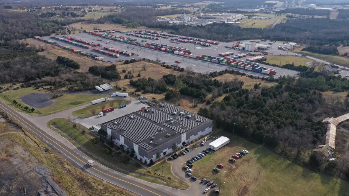 Virginia Inland Port gets all operational power needs from cleanenergy resources India