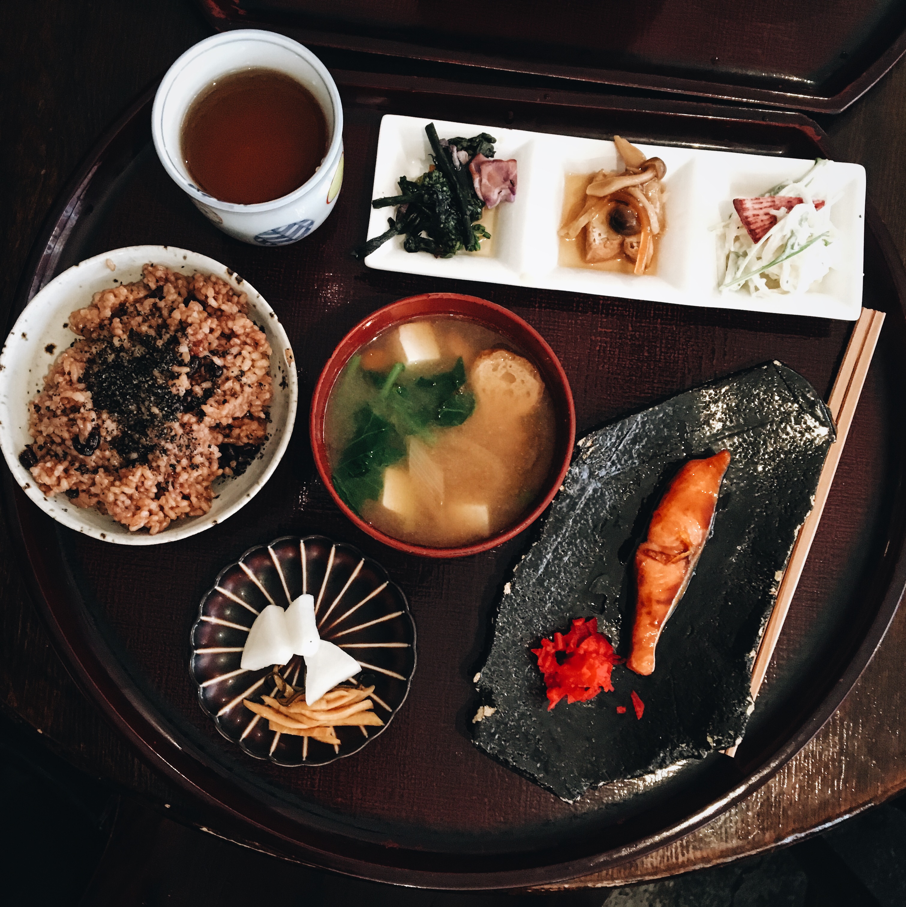 Déjeuner à Yuwaeru