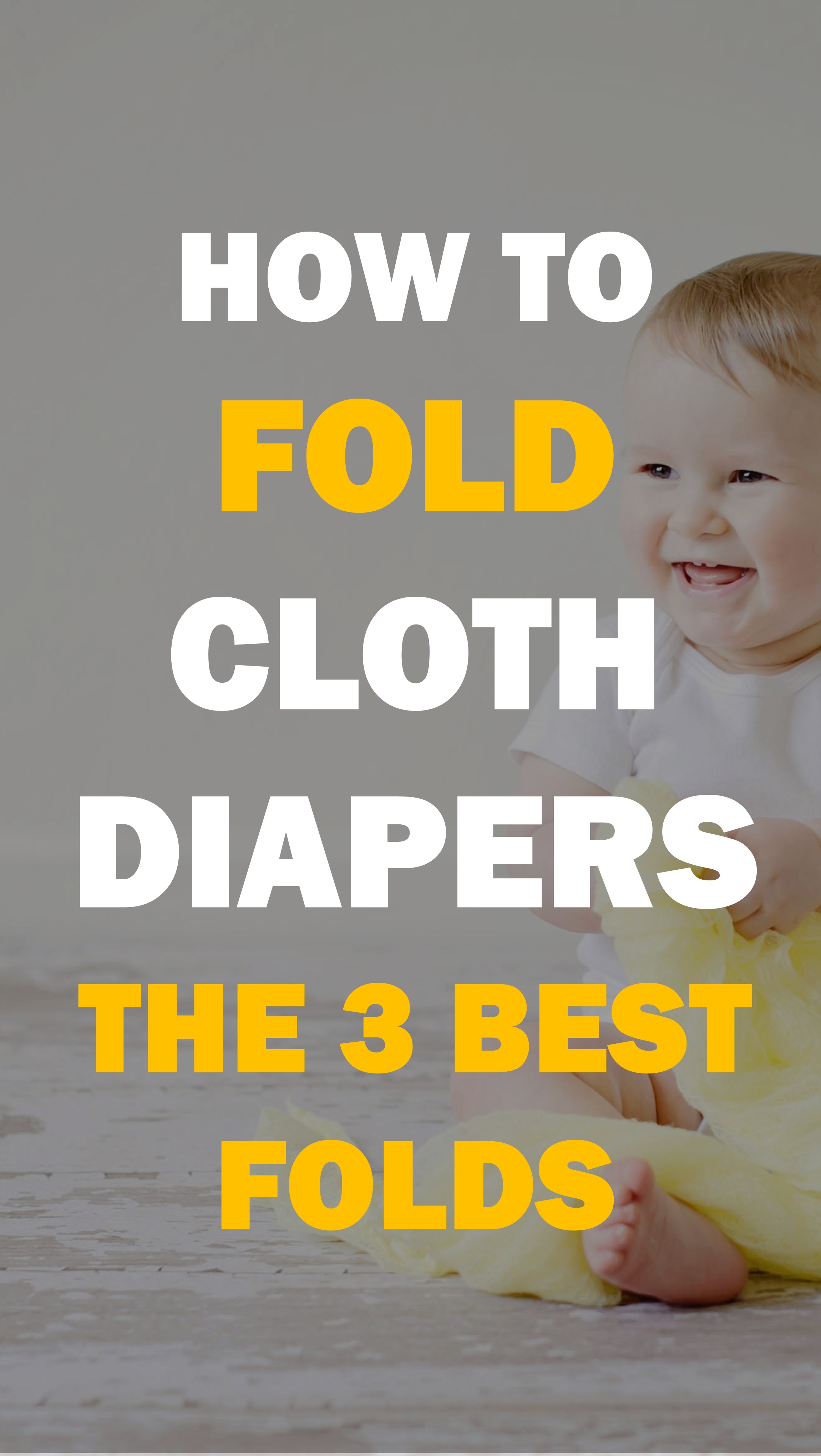How to fold cloth diapers the three best folds indieCart Blog